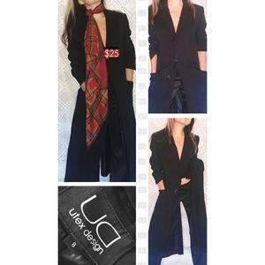 UTEX DESIGN Long Duster Overcoat